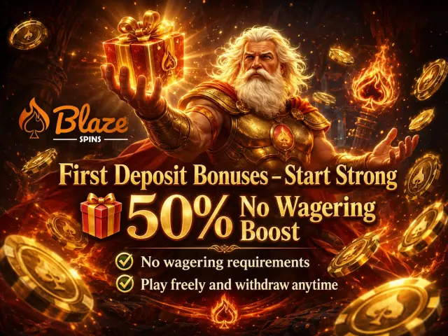 First Deposit Bonus