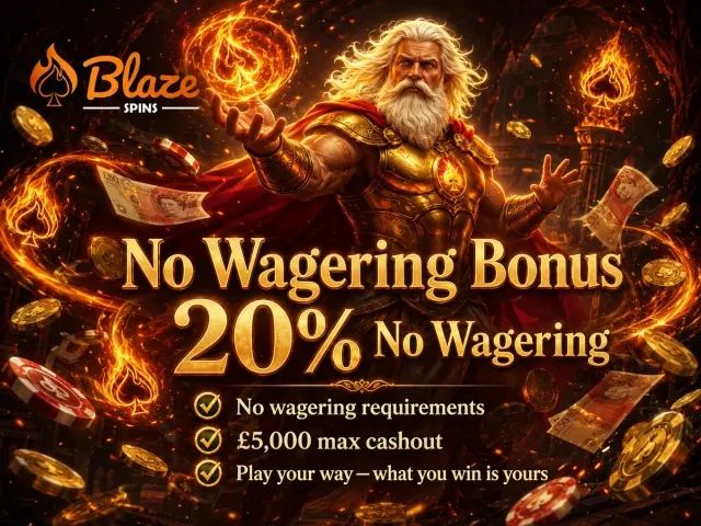 No Wagering Bonus